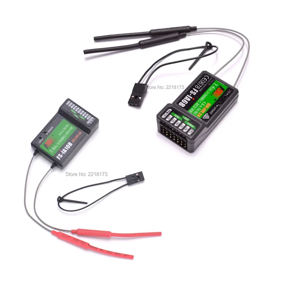 FLYSKY FS-I6X I6X 2.4G 10CH AFHDS 2A radiozender met IA6B IA10B-ontvanger