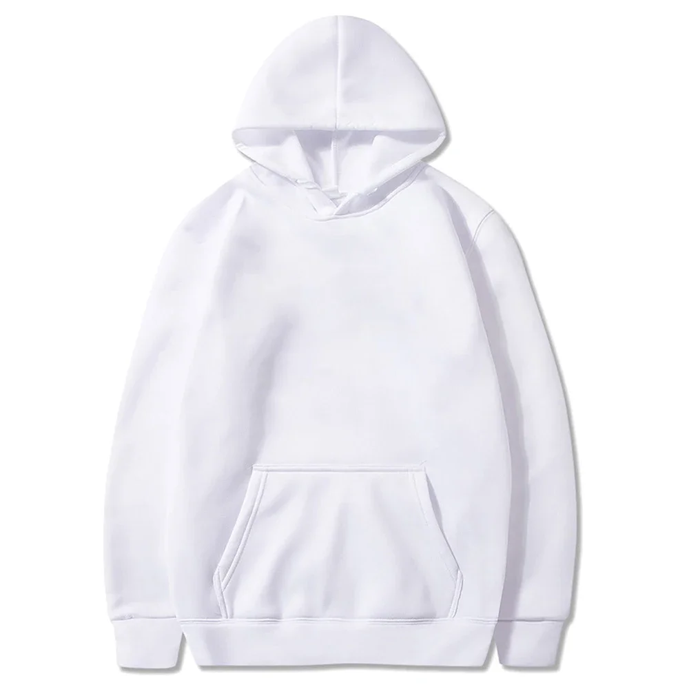 Primavera otoño hombres Casual sudaderas con capucha Color sólido polar cálido sudaderas de gran tamaño masculino Tops moda Sudadera con capucha pulóver varios colores