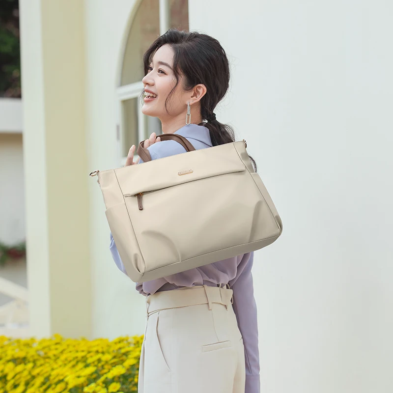 골프 여성 비즈니스 핸드백 서류 가방 노트북 가방 숙녀 통근 어깨 가방 컴퓨터에 대 한 15 인치 방수 작업 사무실 가방