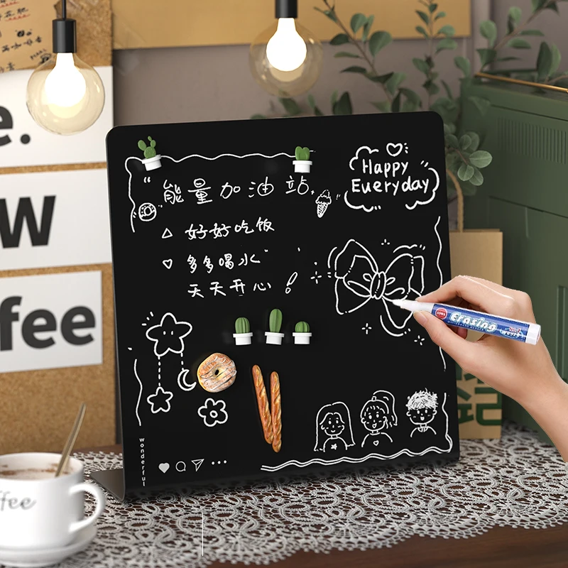 Display Chalkboards Mini Chalkboard Tabletop Decor Chalkboard Tags Chalkboard Food Signs Multifunctional Chalkboard Drawing