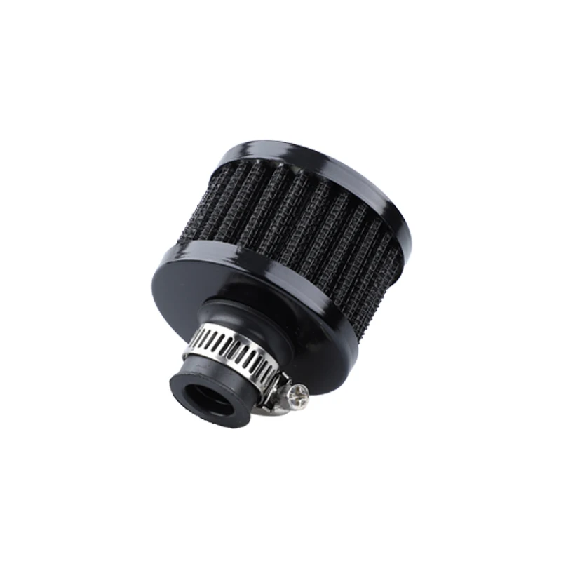 Universal Interface Car Air Filters 12mm For Motorcycle Cold Air Intake High Flow Crankcase Vent Cover Mini Breather Filters