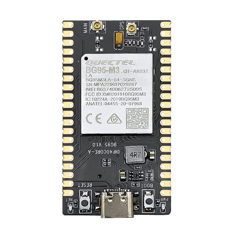 QUECTEL BG95-M3 40PIN OUT PCBA Mini Entwicklungsboard mit GNSS Empfänger LPWA GSM NBIOT CATM Modul mit SIM-Kartensteckplatz