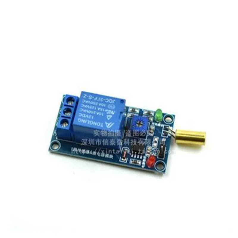 1 module SW-520 12 12 module módulo de relé sensor de inclinação equipamento tilt dumping proteção alarme gatilho módulo
