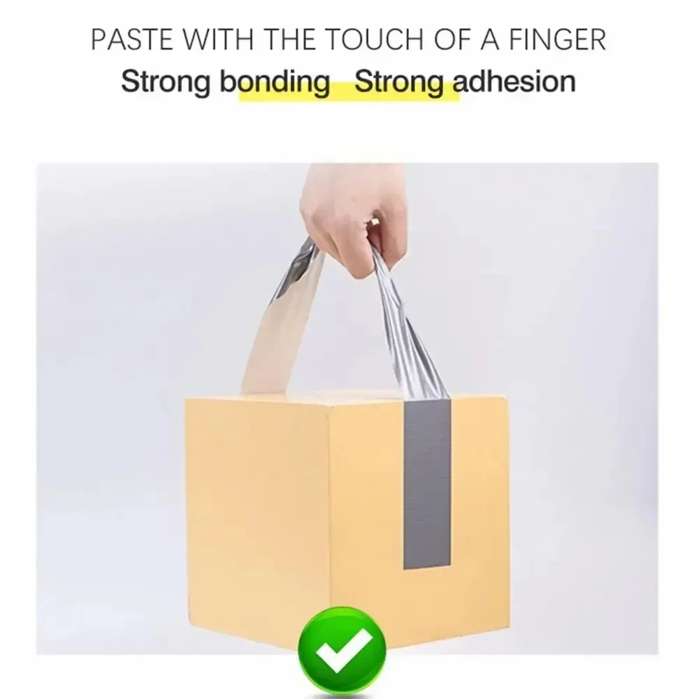 10m L × 3cm/1cm WSuper Adhesive Fabric Adhesive Tape for Carpet, Floor, Waterproof Adhesive Tape for Pipe Repair