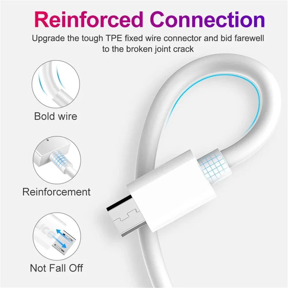 마이크로 USB 케이블 5A 고속 충전 와이어, 휴대폰 마이크로 USB 케이블, 샤오미, 삼성, 안드로이드, USB C 타입, 7A, 10A, 데이터 케이블 코드