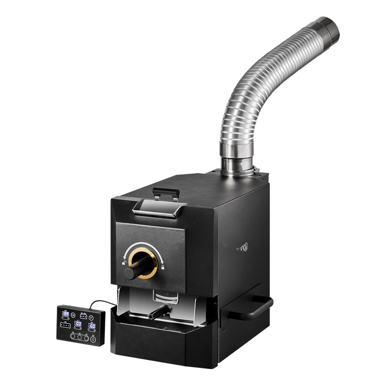 Máquina Smokeless do torrador do café do aço inoxidável, 110V, 220V, máquina de torrefação do feijão