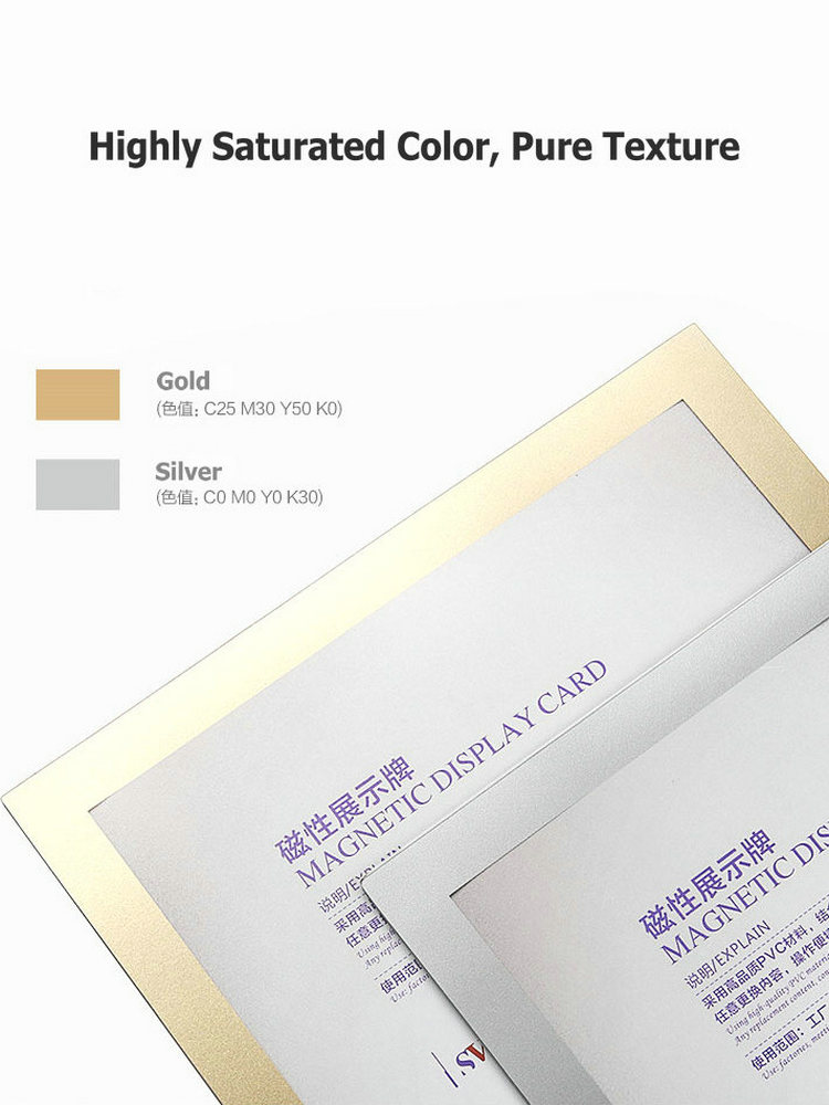 Wandklebende Magnetfolie A5 A4 Bilderrahmen Werbung A2 Posterrahmen A3 Magnetrahmen für Bilder Wand