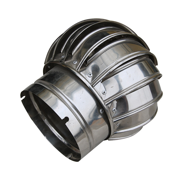 สแตนเลสหลังคาพัดลมระบายอากาศกังหันลม Air Vent Attic Ventilator 110 มม.Pipefit หลังคาระบายอากาศพัดลม