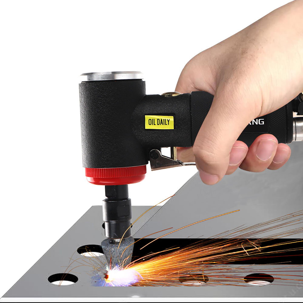 NuoDun Air Angle Die Grinder 90 Graus Mini Máquina de Gravura Profissional Conjunto 1/4 de Alta Velocidade ​ ​ Ferramenta de polimento de moedor pneumático