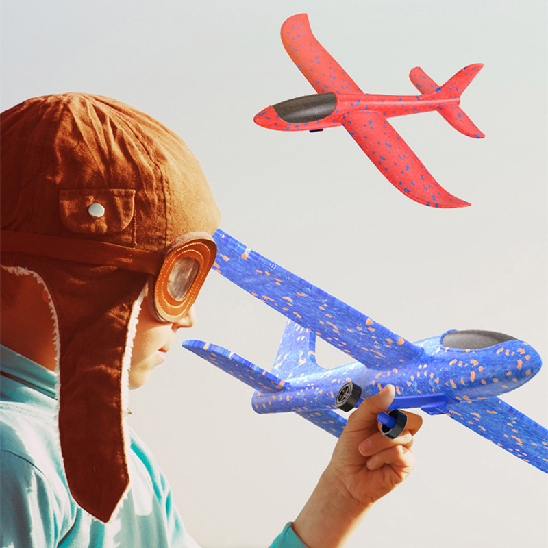 Jouets d'avion d'éjection de mousse pour enfants, interaction parent-enfant, parc d'avion extérieur