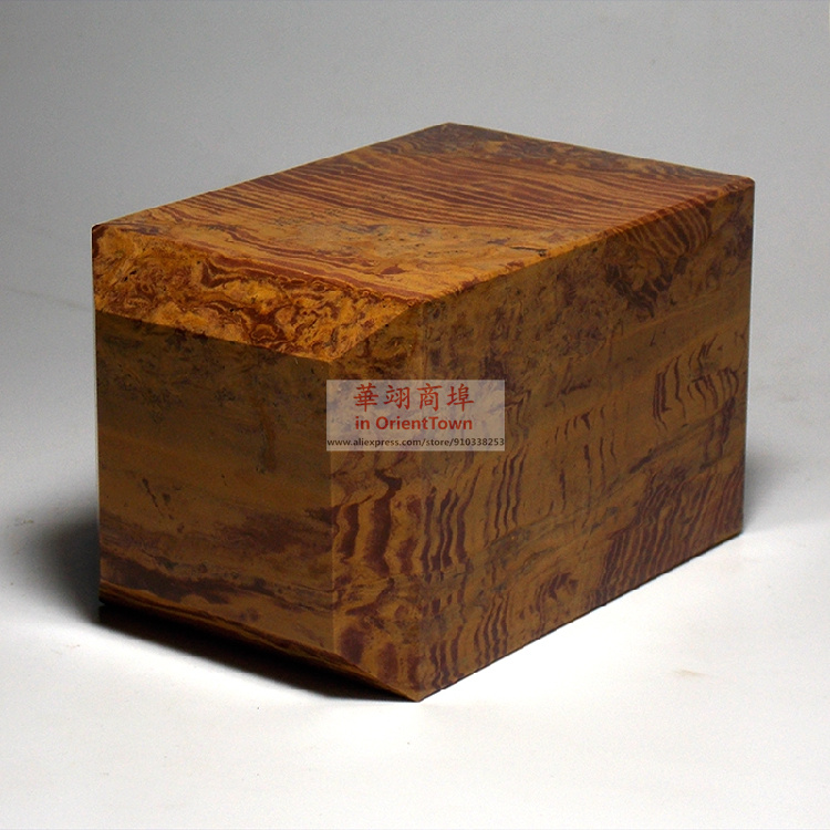 Tipos de gravação grande grão de madeira selo de pedra pacote de entrega satisfeito presente caixa de algodão presente de negócios selo personalizado