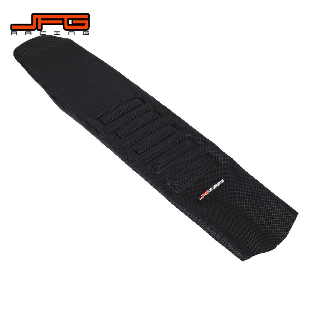 Accesorios para motocicleta, funda de asiento Universal de PVC, diseño antideslizante, resistente al agua para KTM, Honda, Suzuki, Kawasaki, motocicleta todoterreno