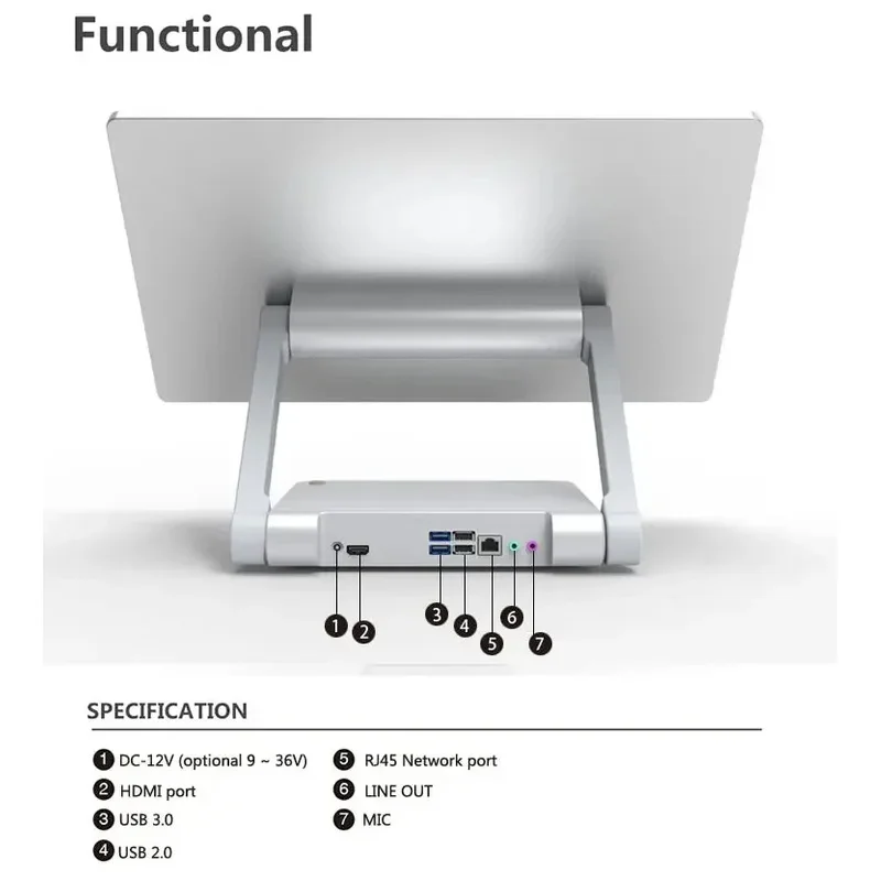 Desktop Touch Pen All in One PC with Core I5 I7 Processor Computer Hardware 21.5 27 Inch for Business Touch Screen LCD SSD IPS