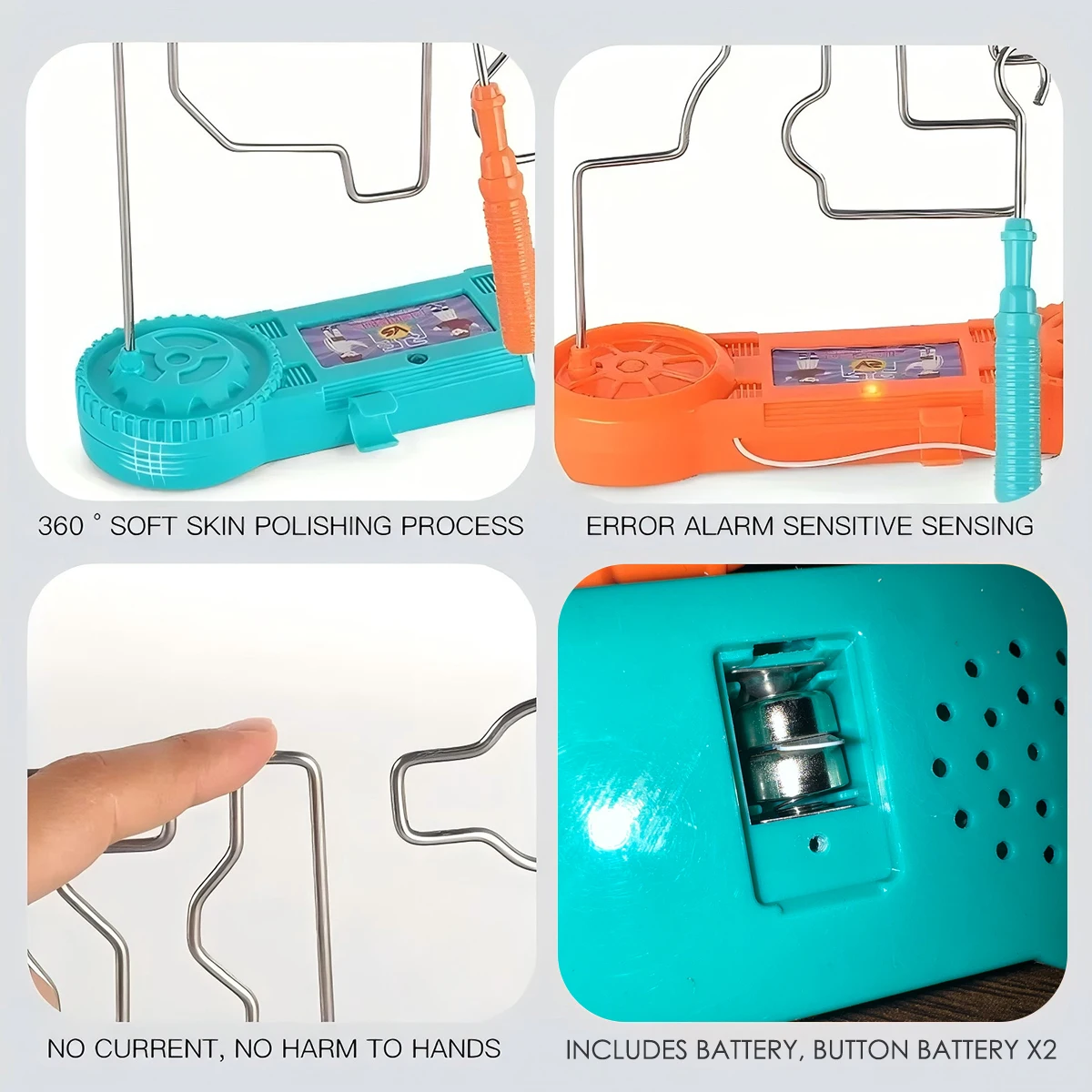 1 pz Linea di Fuoco Impatto Elettrico Tocco Labirinto Per Bambini Puzzle Interattivo Regalo Creativo Per BAMBINI Focus Artefatto Focus Gioco di Formazione