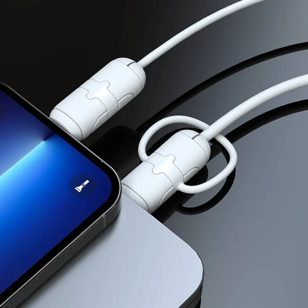 KCNKON Ladegerät Kabelschutz USB Kabelschutz, für iPhone/Android Kabel Anti-Breaking Handy Kabel Ladekabel Prot
