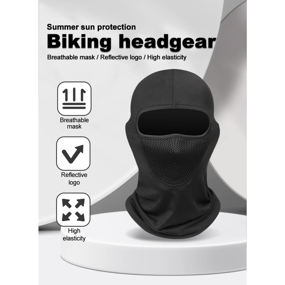 Motorrijmasker Windbescherming en warmte Ademend volgelaatsmasker Bivakmuts Hoed Sjaal Kap Moto Biker Windkap