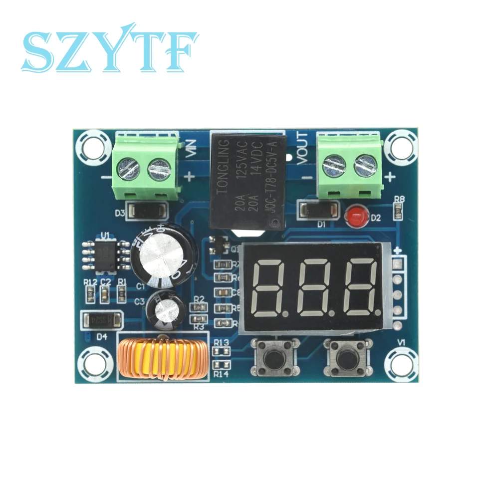 XH-M609 DC 12V-36V Charger Module Voltage OverDischarge Battery Protection Precise Undervoltage Protection Module Board