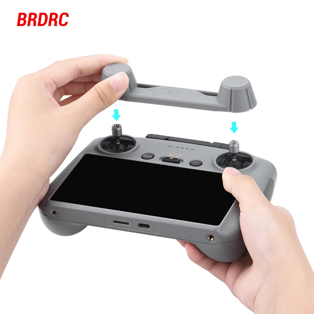 BRDRC Protector de Joystick basculante para Control remoto DJI RC 2, cubierta de palanca de pulgar para DJI NEO/Flip/AIR 3S/Mini 3 4 Pro