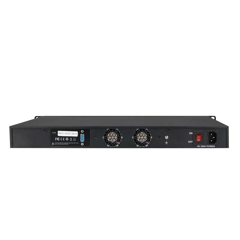 Прибор Firewall для монтажа в стойку 1U Intel Celeron 3965U/3865U 10x 8x 6x Сетевой сервер Gigabit Ethernet