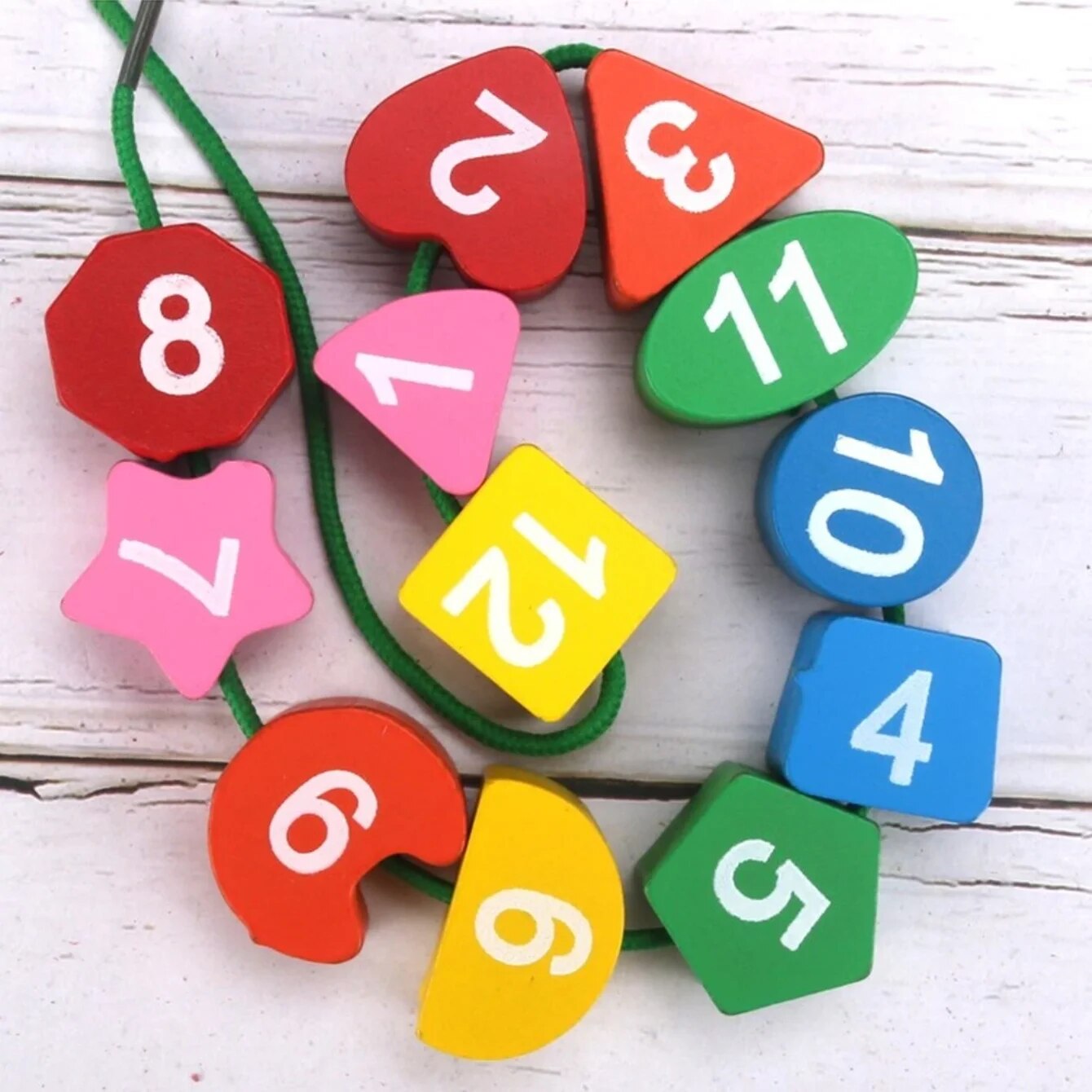 Montessori Quebra-cabeça Relógio Infantil, Desenhos Animados, Tangram, Números Cognitivos, Aprendizagem Precoce, Rosqueamento, Brinquedos de Montagem