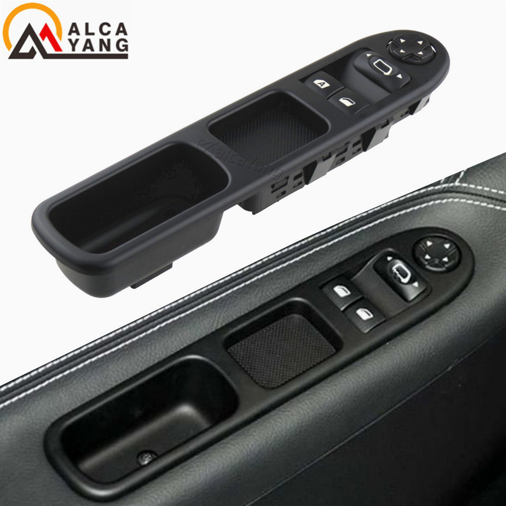Điện Sư Điều Khiển Công Suất nâng Cửa Sổ Công Tắc 6554.QC Cho Xe Đạp Peugeot 207 Đồng Hồ C3 Picasso 2007-2014