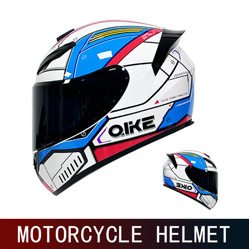 DOT Motorrad Vollhelm männlich großer Schwanz Retro Cruise Motorradhelm Motorradhelm volle Abdeckung, um warm zu halten.