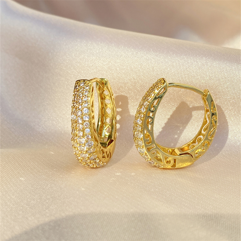 Brincos decorativos de zircônia boho de alta qualidade adequados para mulheres usarem joias da moda para viagens de verão