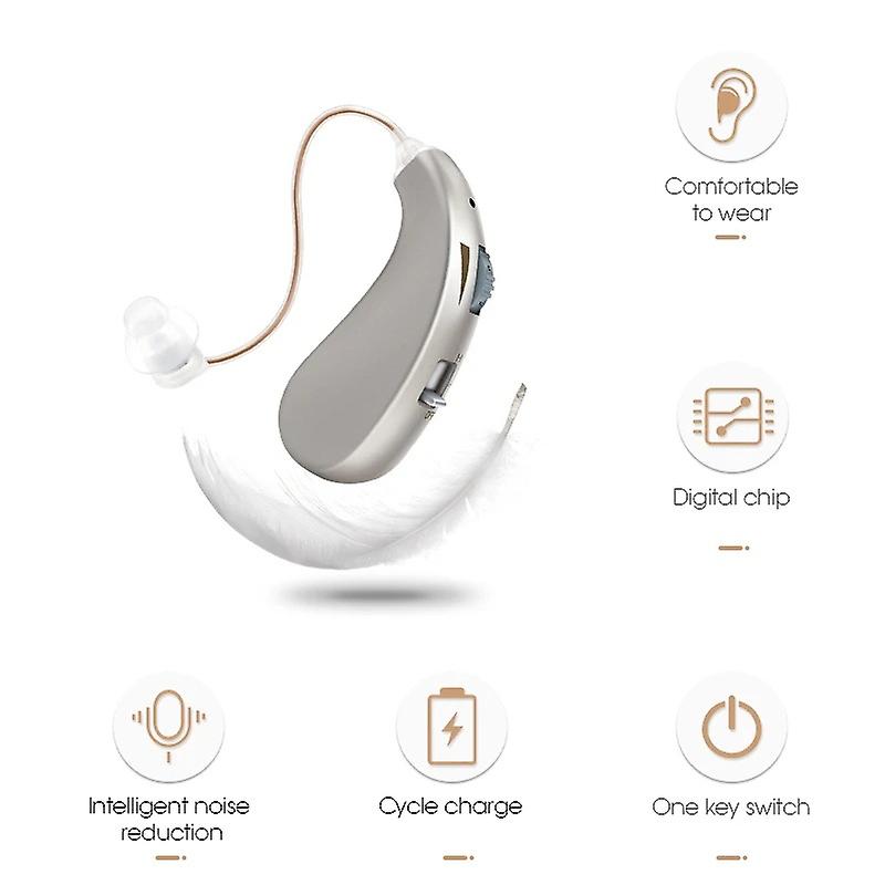 充電式補聴器ミニ調整可能なトーン聴覚障害者高齢者のための最高のポータブルスピーカー 2025 RIC 補聴器