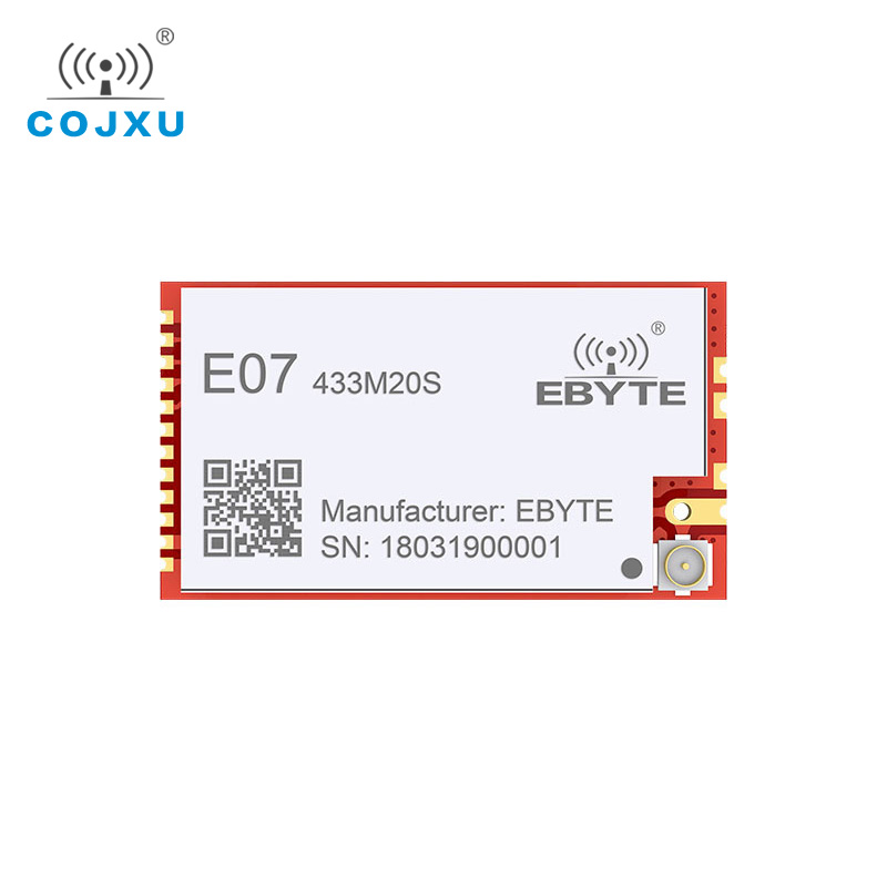 E07-433M20S CC1101 433 MHz 100mW rf Modul 20dBm Fern SMD PA Transceiver 433 MHz IPEX Sender und Empfänger