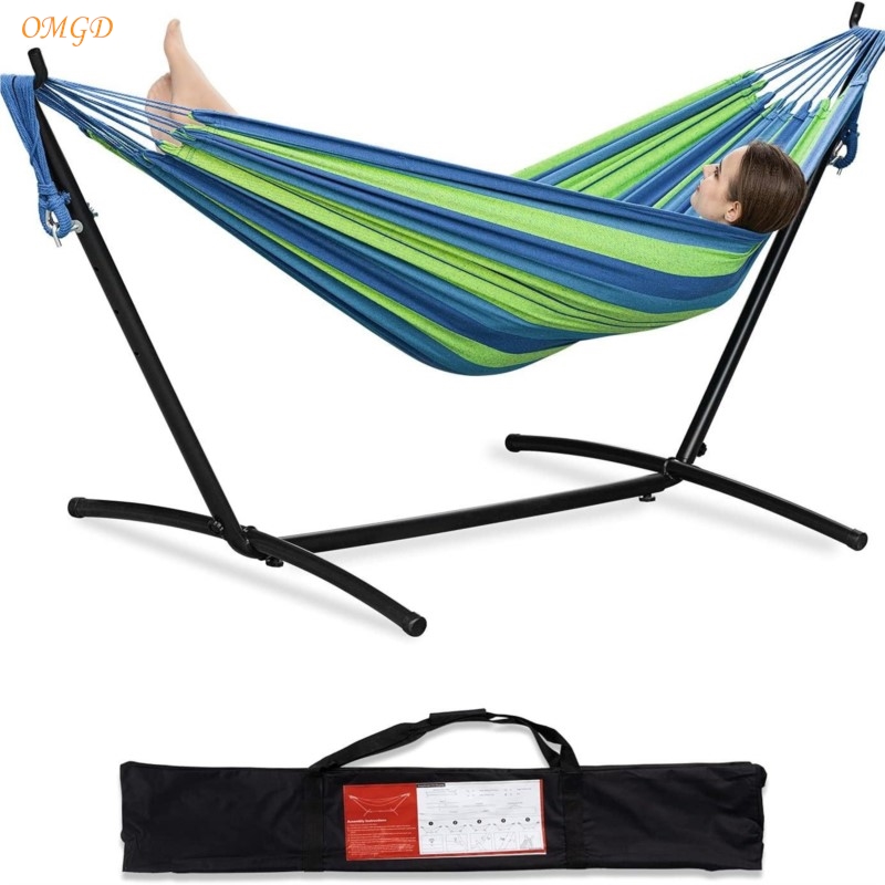 Hamaca desmontable De lona Anti-vuelta lateral para acampar al aire libre, soporte portátil para acampar, Rede, Lits De Camping para el hogar