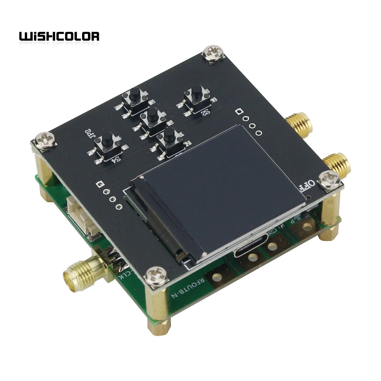 45 MHz-22,6 GHz LMX2820 Kernplatine + STM32 Hauptsteuerplatine High Power Output Evaluation Board Low Phase Noise Development Board