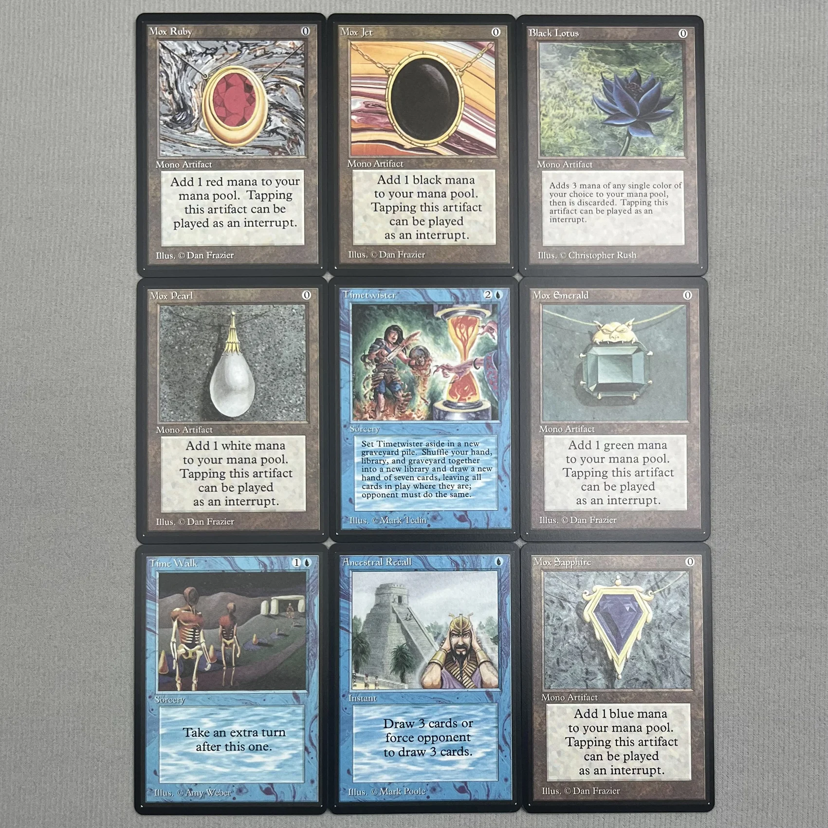 Карты Beta MIX1-I01 Tcg прокси, немецкие волшебные черные ядра, мощность 9, неограниченный бета-черный лотос, мокс, изумруд, сборка