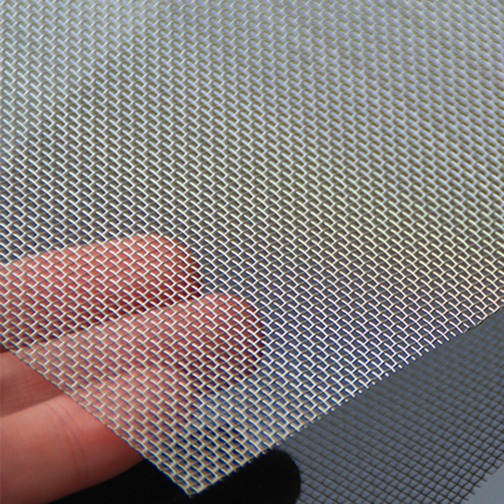 Malla de reparación de acero inoxidable para parachoques de automóvil, malla de reparación de grietas de plástico, red de malla de alambre de soldadura para rejillas de ventilación del capó del cuerpo del parachoques, 15x20cm
