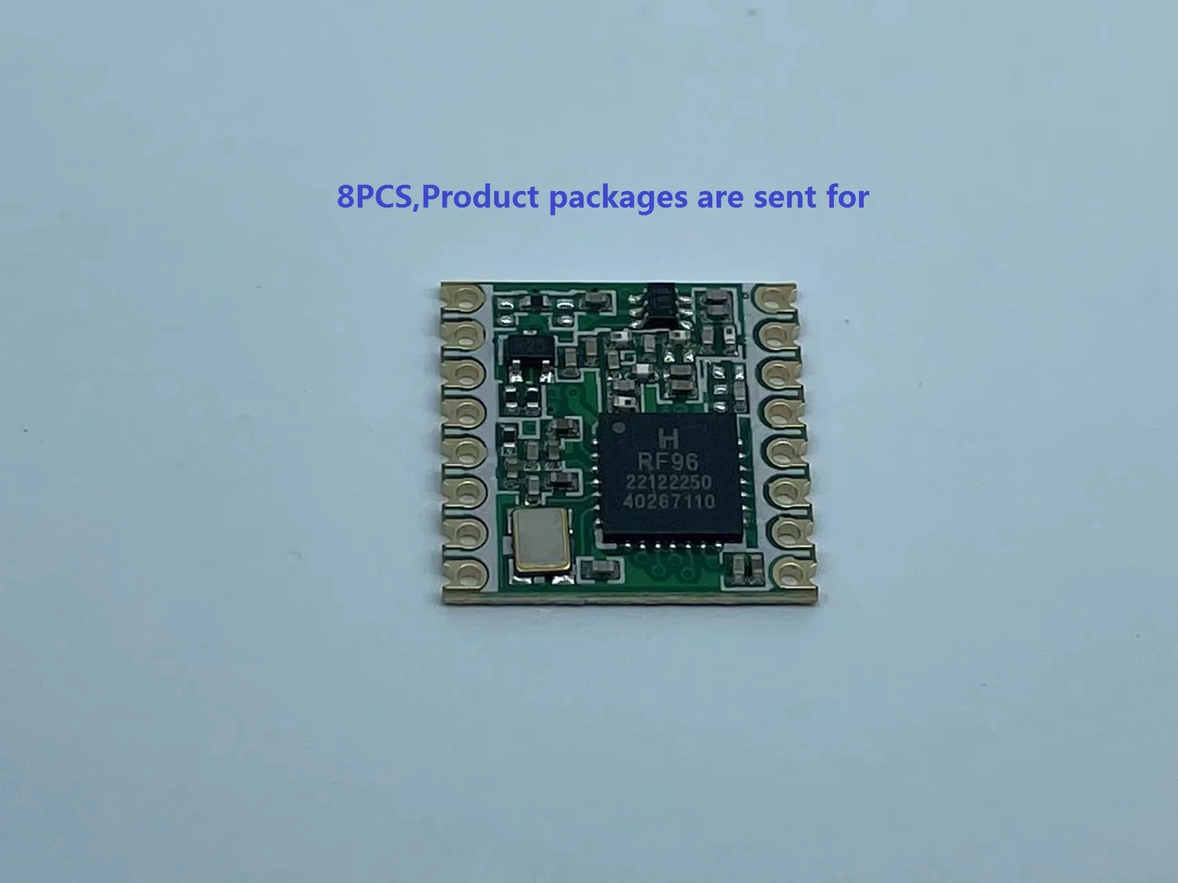 Бесплатная доставка, 8 шт., RFM95, RFM95W, 868, 915 RFM95-868MHz LORA SX1276, беспроводной модуль приемопередатчика, оригинальный rfm95w 868s2