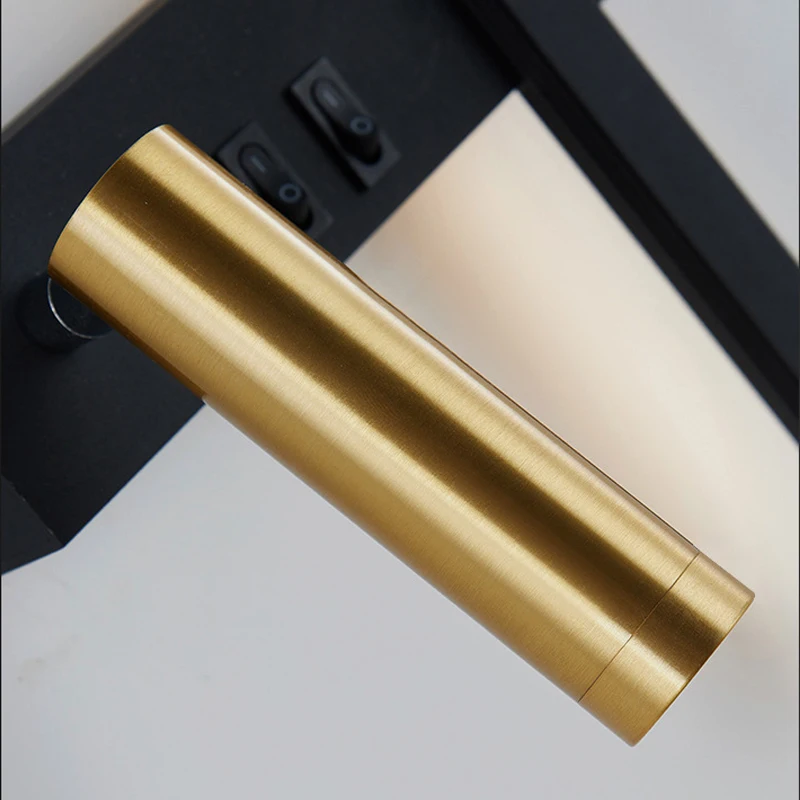 Nueva lectura con interruptor, lámparas de pared minimalistas, tira de luces de noche para dormitorio, lámparas de pared de fondo de línea de dormitorio principal nórdico 2023