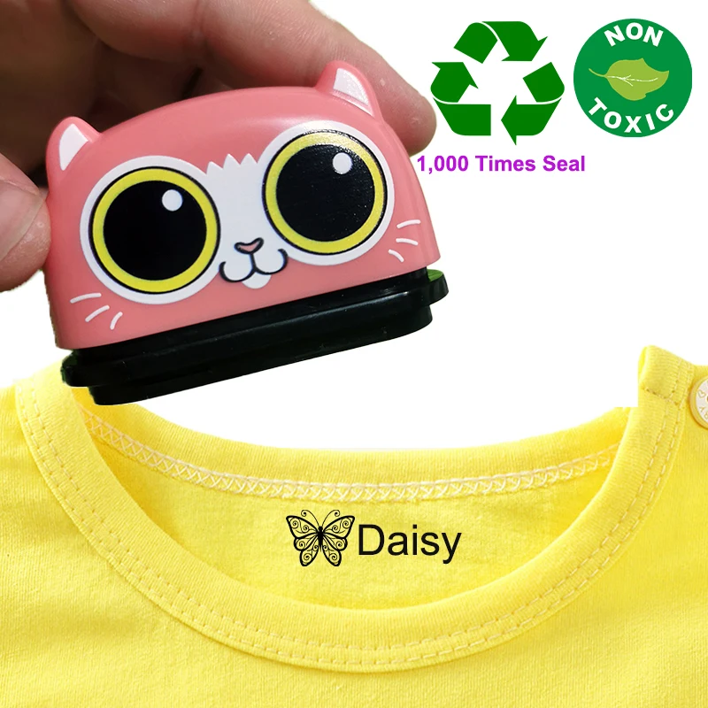 カスタムメイドの赤ちゃんの名前スタンプ DIY 子供のための名前シール学生服章色褪せしにくいセキュリティ名前スタンプステッカーギフト