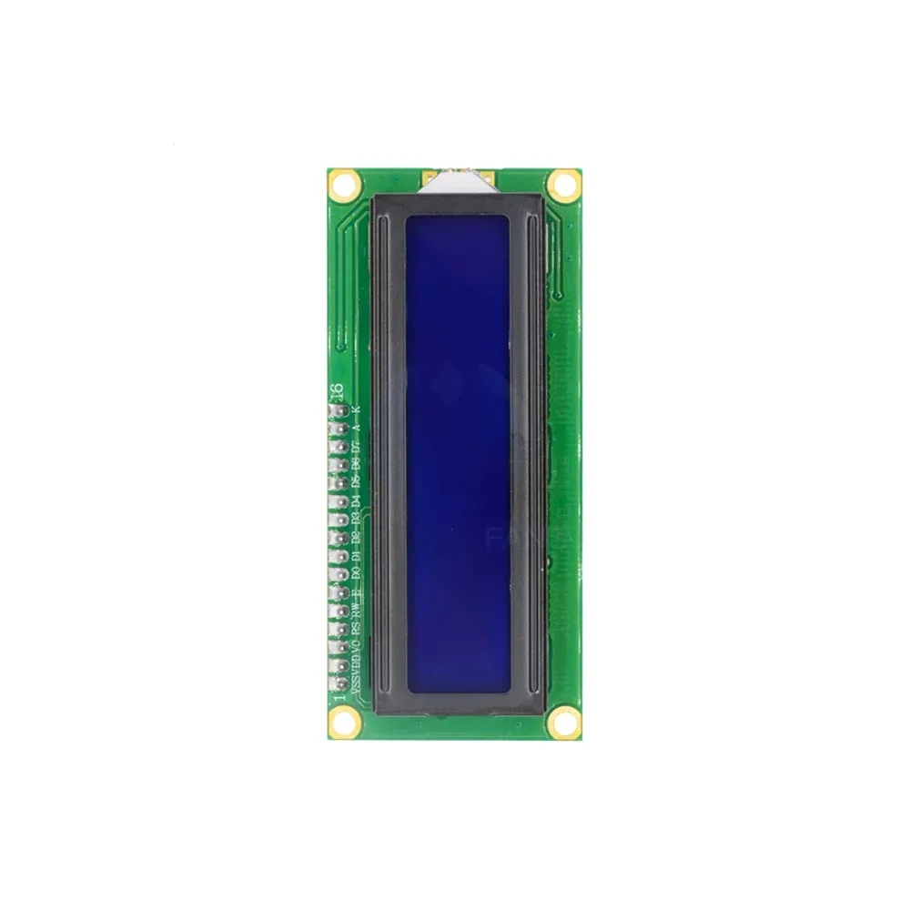 Lcd1602 1602 módulo lcd tela azul/verde 16x2 caracteres display lcd com módulo adaptador de interface serial iic i2c para arduino