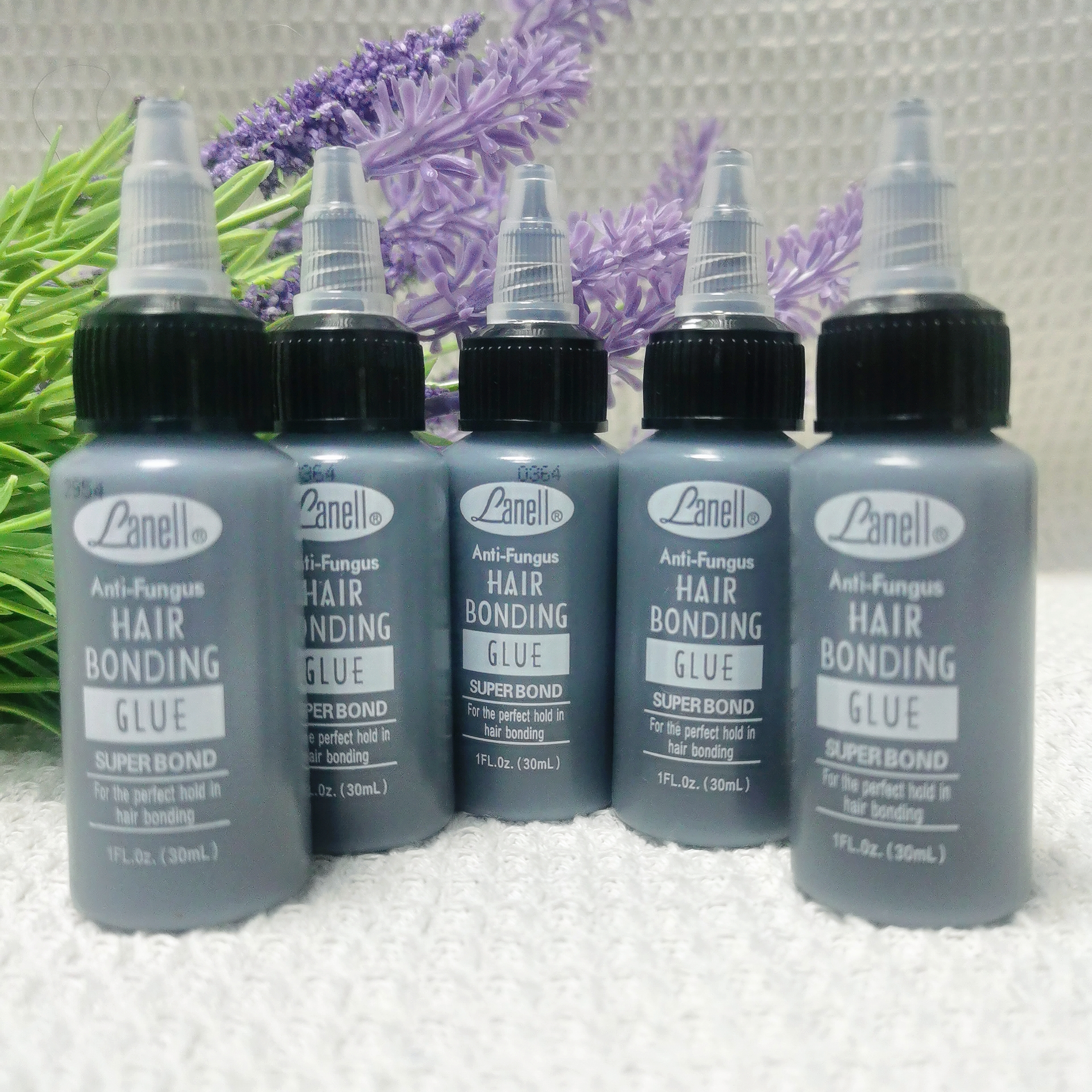 1 Fles 1 Oz 30 Ml Lanell Zwart Haar Weven Bond Anti-Schimmel Haarbinding Lijm Super Binding Voor De Perfecte Grip In Hechting