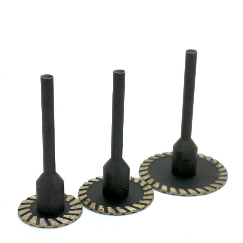 ミニダイヤモンドソー BIade 6 ミリメートルシャンク彫刻研削カッティングディスク花崗岩大理石石コンクリート切削工具