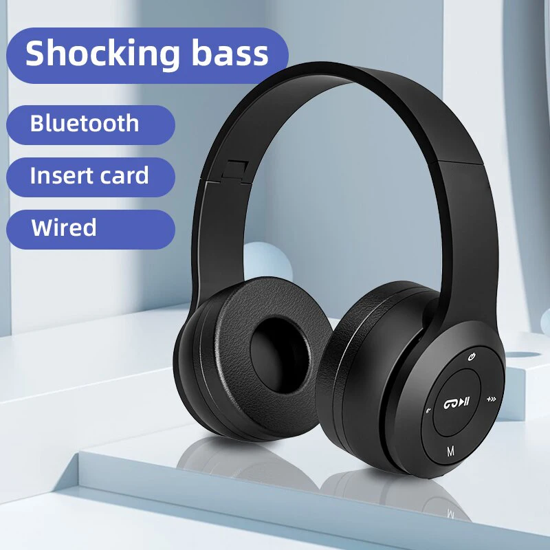 Stereo Headset Bluetooth Folding Serie Drahtlose Sport Spiel Headset Drahtlose Kopfhörer Faltbare HIFI Headset Kopfhörer mit Mikrofon