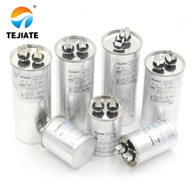 CBB65 air conditioner compressor start capacitor 20/25/30/35/40/45/50/60/70UF 450V