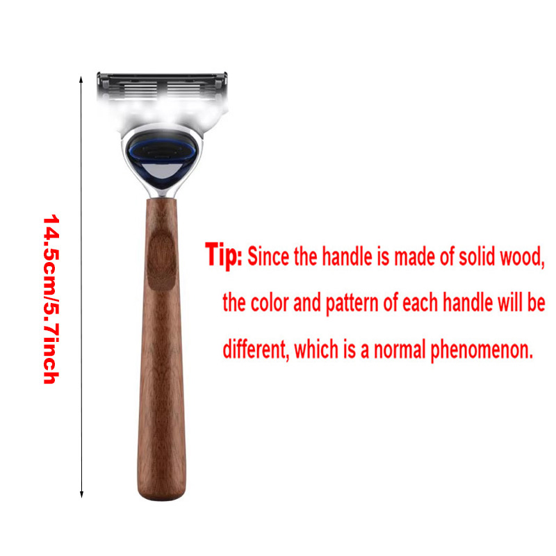 Fusion series NEW 5-layer Razor Blades, Replacement Blades, Vintage Wet Shaving Safety Razor, Skin Protection Classic Razor