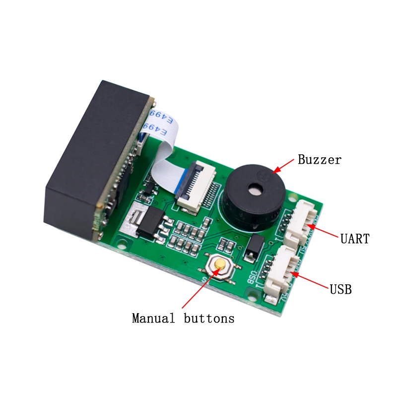 GM67 1D/2D USB UART Barcode Scanner QR Code Scanner Module Reader