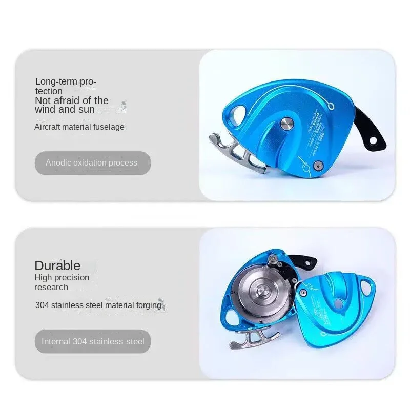 200KG20M load electric lifting high-altitude rope climbing wall anti fall device lifting tool Rope climbing machine