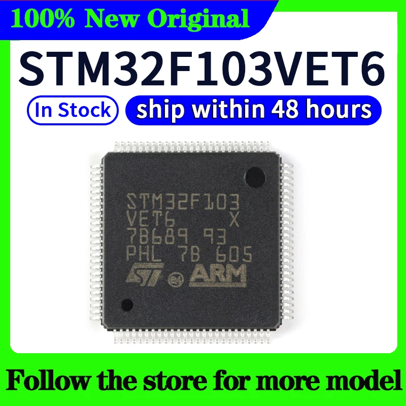 STM32F103C6T6A STM32F103C8T6 STM32F103CBT6 STM32F103RCT6 STM32F103RET6 STM32F103VCT6 STM32F103VET6 STM32F103T8U6 STM32F103ZET6