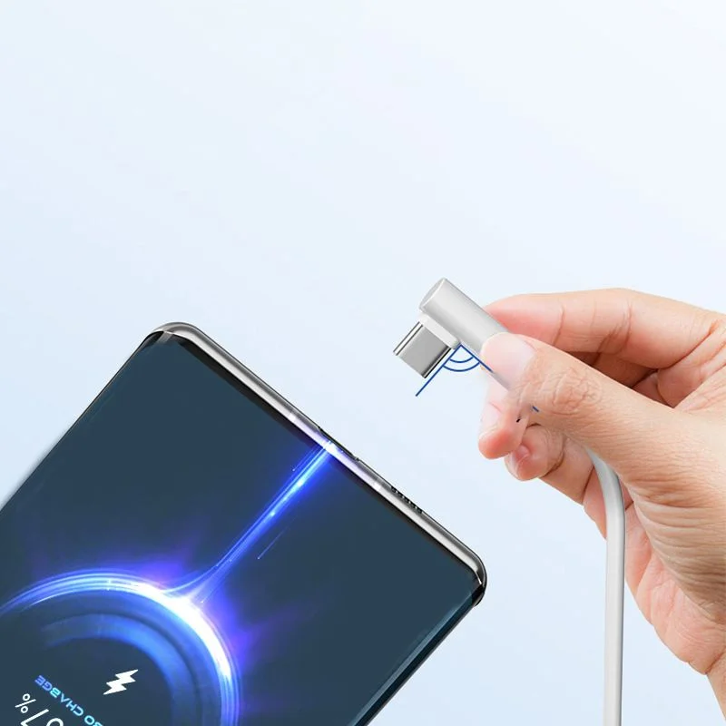 샤오미 정품 USB 초고속 충전기, 미 12, 11, 포코 X5, X4 프로, 레드미 노트 8, 9, 10, 11, 90 도 C타입 충전 케이블, 120W, 6A