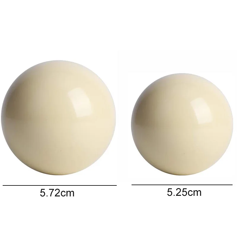 Boule de queue de billard 52.5/57.2 Mm, 1 pièce, Standard régulier noir, 8 boules, entraînement de billard, remplacement, pratique du billard en résine