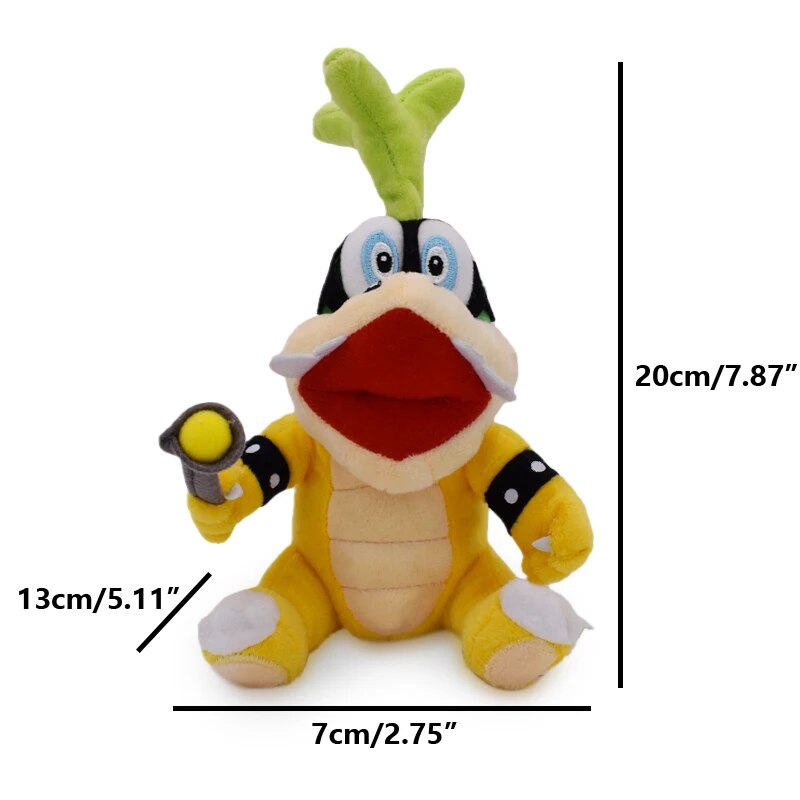 Peluche douce à l'effigie des personnages de Wendy, Lemmy, Roy, Imosquito, Morton, Ludultraviolet, 7 styles différents, jouet idéal comme cadeau, dessin animé ou à collectionner
