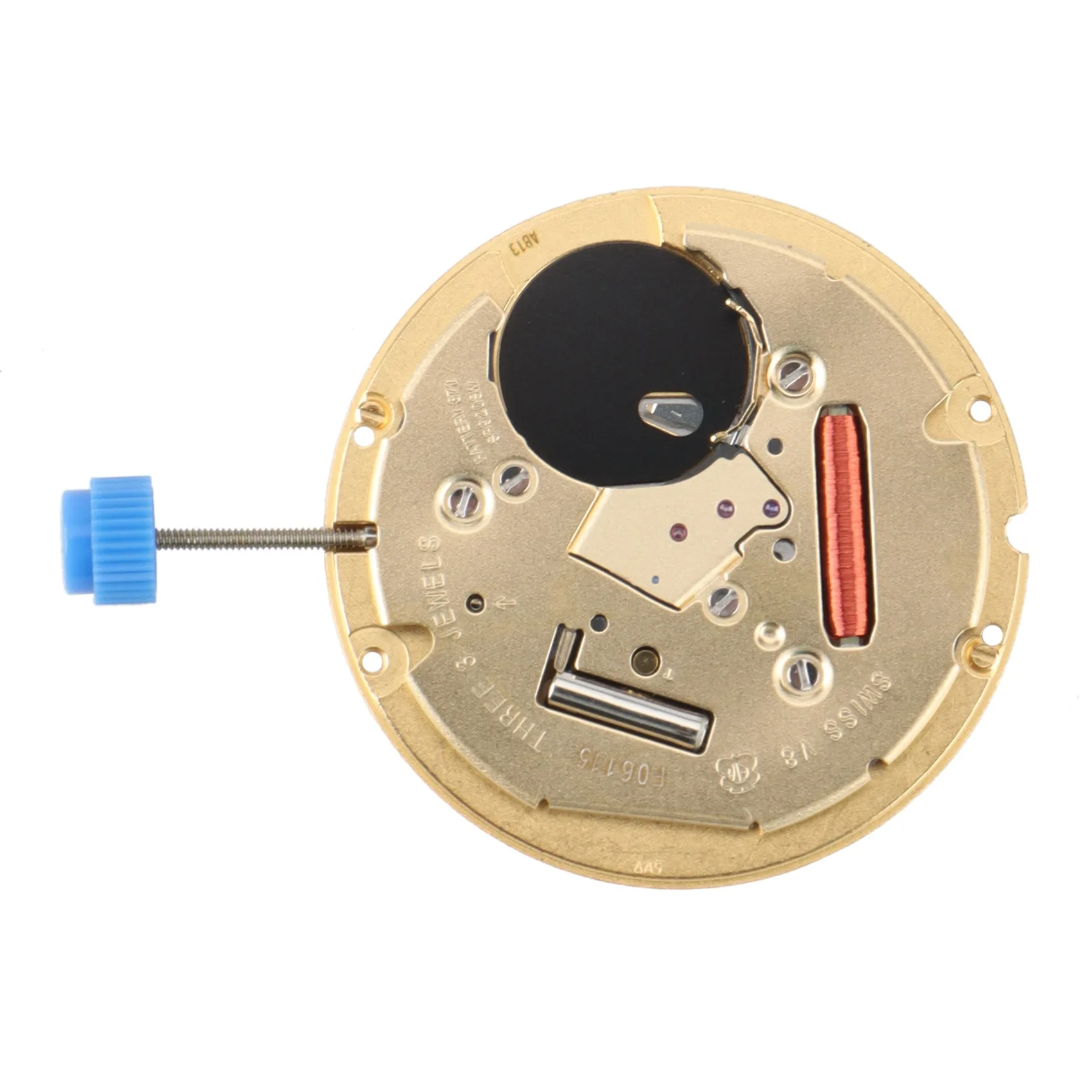 BABQ Swiss for ETA F06.111 and F06.115 Watch Quartz Movement Date At 3' Watch Repair Parts and Adjusting Stem