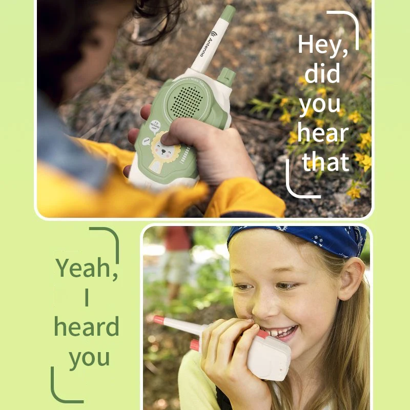 2 ชิ้น/เซ็ตเด็ก Walkie-Talkie ของเล่นเด็กปฏิสัมพันธ์ Walkie Talkies ช่วง Two WAY Receiver เด็กคริสต์มาสของขวัญ